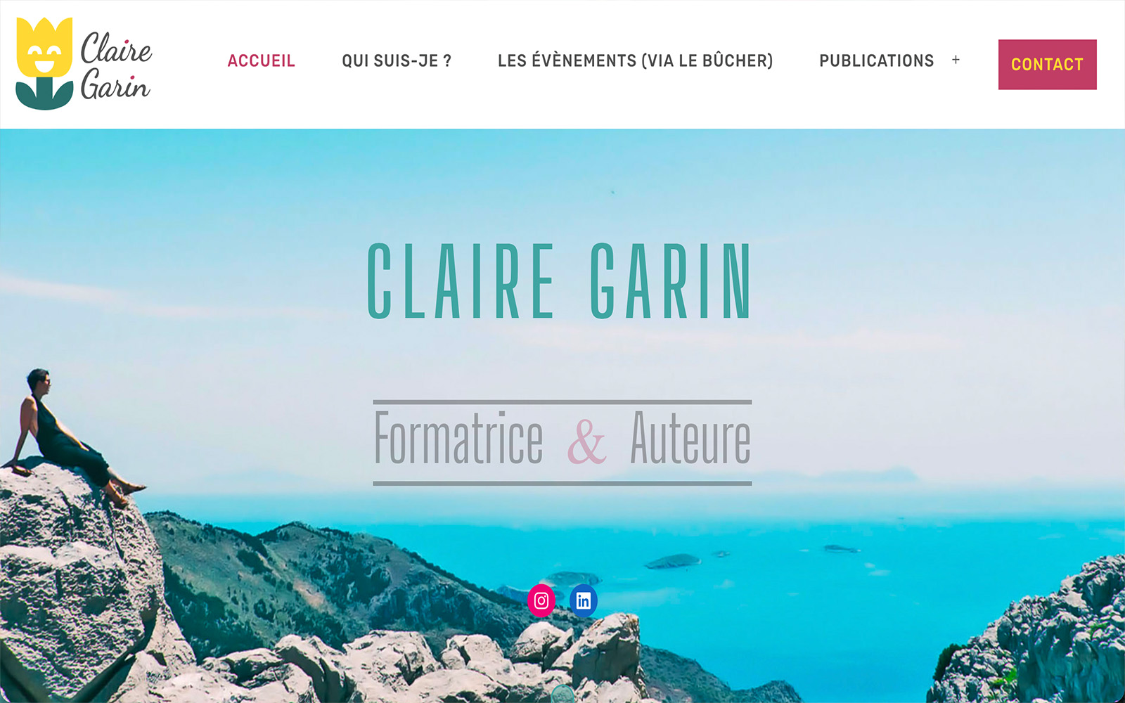 Site Claire Garin